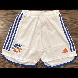 Adidas FC Cincinnati Away Authentic Game Day Shorts Men’s Size XL - NEW